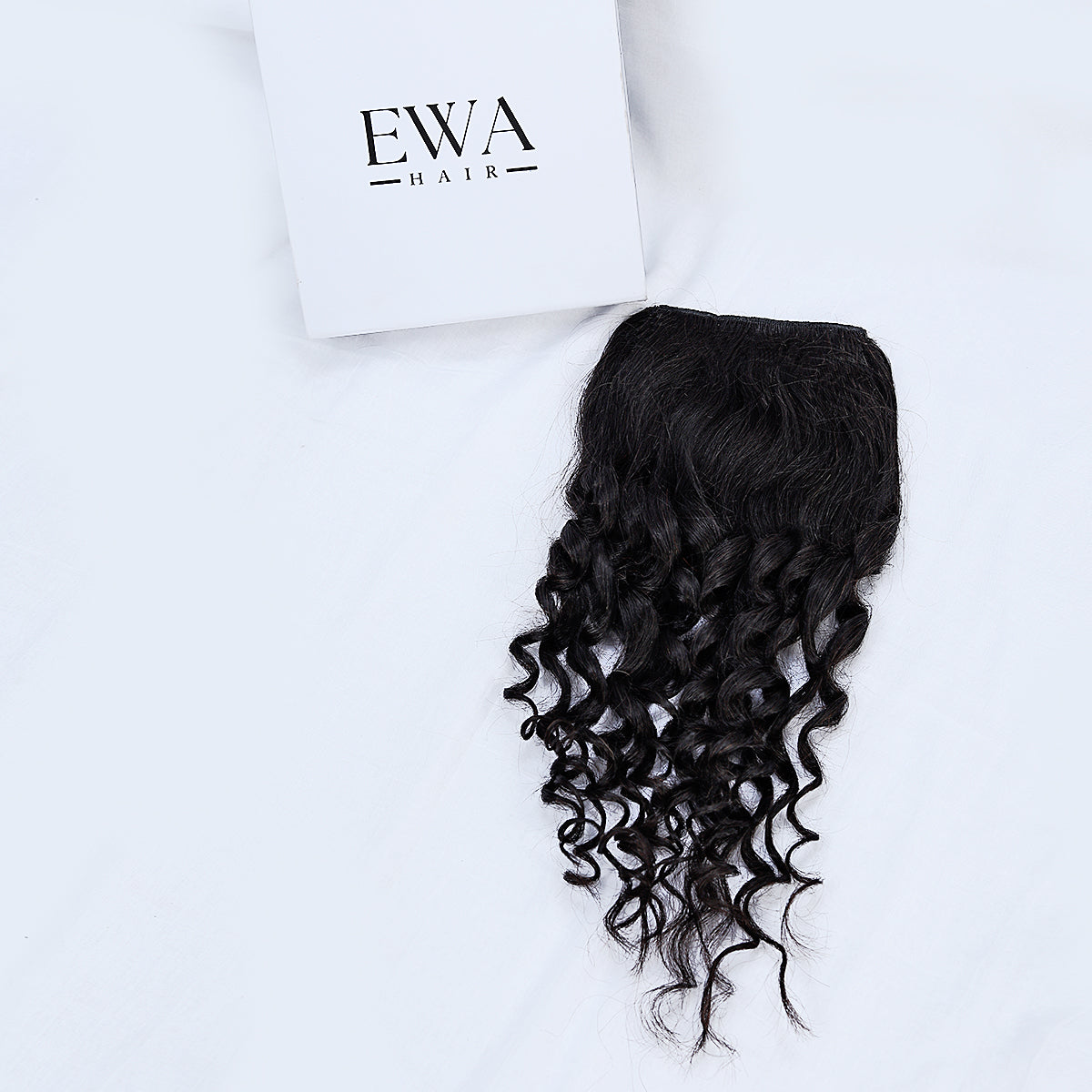 Super 1 Set Volumizer Natural Black - Curly | Ewa Hair
